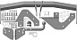 Фаркоп MOTODOR 92506-A для Toyota RAV-4