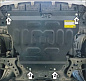 Защита картера двигателя, КПП Мотодор 72508 для Toyota Noah / Esquire