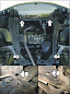 Защита картера двигателя, КПП МОТОДОР 01511 для Opel Vectra C