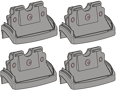 Крепёжный комплект THULE 4042 для CITRO?N C4 Grand Picasso 14–