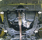 Защита картера двигателя, КПП автомобиля Мотодор 72538 для Toyota Camry / Venza