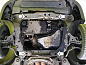Защита картера двигателя, КПП MOTODOR 02607 для Volvo S80