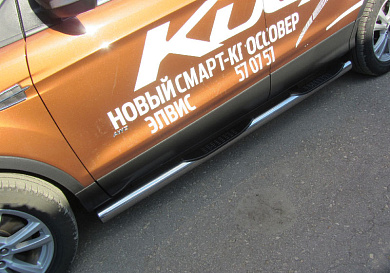 Защита порогов SLITKOFF FKG16006 для Ford Kuga 2 16-