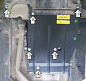 Защита КПП Мотодор 00218 для BMW 1 (E81. E87) 04-12 / 3 (E90) 05-11
