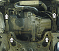 Защита картера двигателя, КПП Мотодор 00741 для Ford Transit 6 / 7