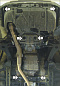 Защита картера двигателя, КПП MOTODOR 02226 для Subaru Forester