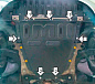 Защита двигателя и КПП Мотодор 71721 для Renault FLUENCE / GRAND / SCENIC / MEGANE