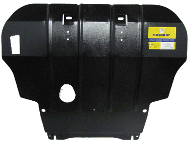 Защита двигателя и КПП Мотодор 02701 для Volkswagen Polo 93-95 / Golf 86-97 / Passat 88-97 / Vento 92-13 / Seat Ibiza 91-01 / Toledo 91-99