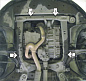Защита картера двигателя, КПП Мотодор 63501 для Cadillac SRX 2