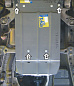 Защита КПП Мотодор 02712 для Volkswagen Touareg
