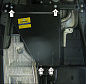 Защита раздаточной коробки МОТОДОР 12702 для Volkswagen Touareg / Porsche Cayenne