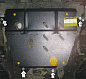 Защита картера двигателя, КПП MOTODOR 00834 для Honda Stream 2