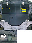Защита картера двигателя, КПП MOTODOR 01710 для Renault Laguna