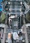 Защита днища автомобиля MOTODOR 11339 для Mitsubishi Pajero Sport / L200