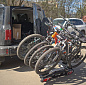 Багажник для велосипеда / крепление / платформа на фаркоп LOADWAY BikeTour 4 / TB009A4