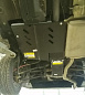 Защита заднего дифференциала MOTODOR 01732 для Renault Duster / Kaptur / Arkana / Nissan Terrano