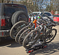 Багажник для велосипеда / крепление / платформа на фаркоп LOADWAY BikeTour 4 / TB009A4