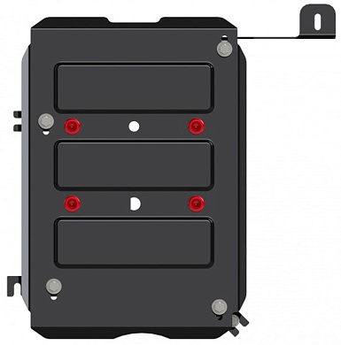 Защита топливного бака Шериф 15/18.2503 для RENAULT Duster / NISSAN Terrano 3