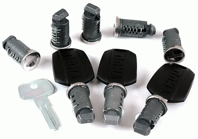 Комплект личинок с ключами THULE 588 8 личинок