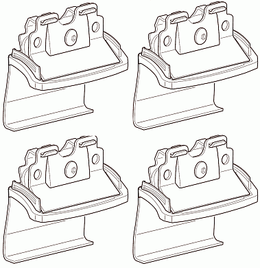 Крепёжный комплект THULE 4046 для RENAULT / DACIA Duster 14-