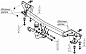 Фаркоп MOTODOR / МОТОДОР 97803-A для GAC GS8