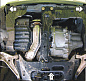Защита картера двигателя, КПП Мотодор 01402 для Nissan X-Trail