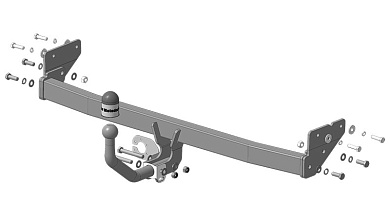 Фаркоп MOTODOR / МОТОДОР 90906-A для Hyundai Creta / Solaris HC
