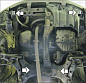 Защита картера двигателя, КПП Мотодор 02515 для Toyota Picnic / Ipsum