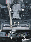 Защита заднего дифференциала MOTODOR 01041 для KIA Sportage / Hyundai Tucson