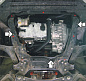 Защита картера двигателя, КПП Мотодор 00737 для Ford Mondeo / S-max