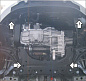 Защита картера двигателя, КПП Мотодор 70704 для Ford Fiesta 6
