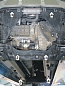 Защита картера двигателя, КПП Мотодор 71301 для Mitsubishi Xpander / Cross