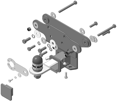 Фаркоп MOTODOR / МОТОДОР 93114-E для TANK 500