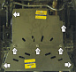 Защита КПП, раздаточной коробки Мотодор 11411 для Nissan Patrol