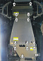 Защита днища автомобиля Мотодор 380702 для Ford F-150 Raptor
